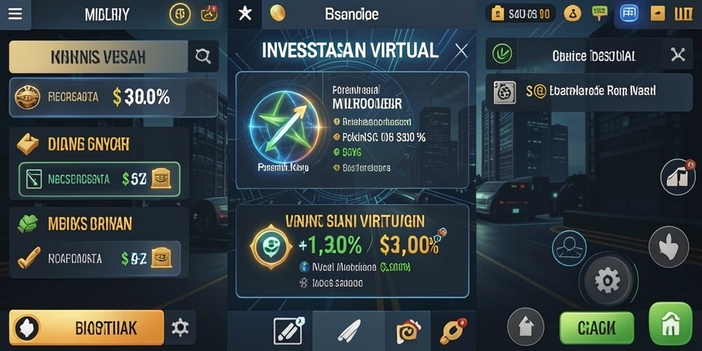 Fitur interaksi sosial yang membuat bermain lebih seru.