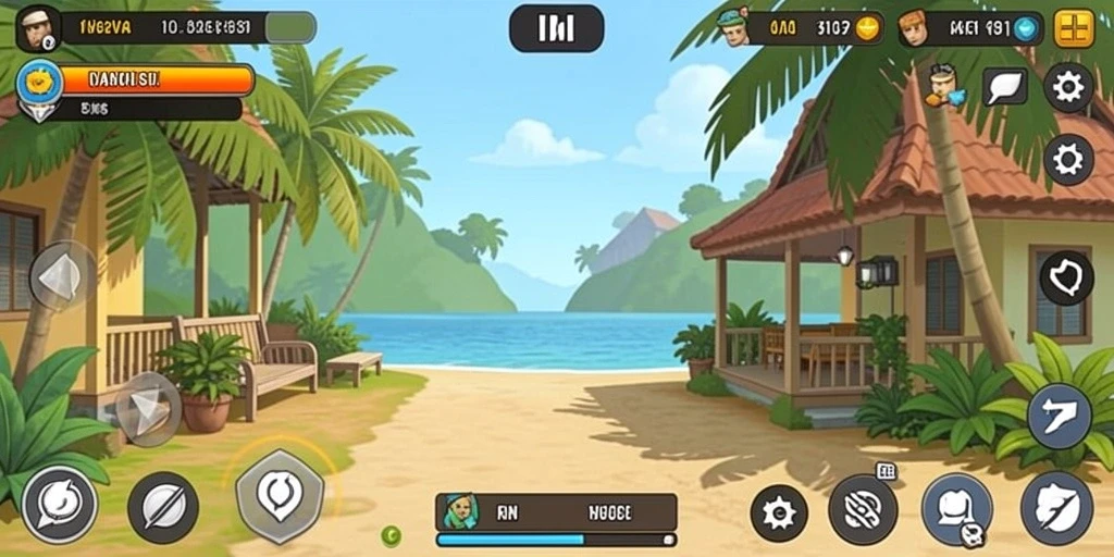 Menu gameplay yang interaktif dan mudah dinavigasi.