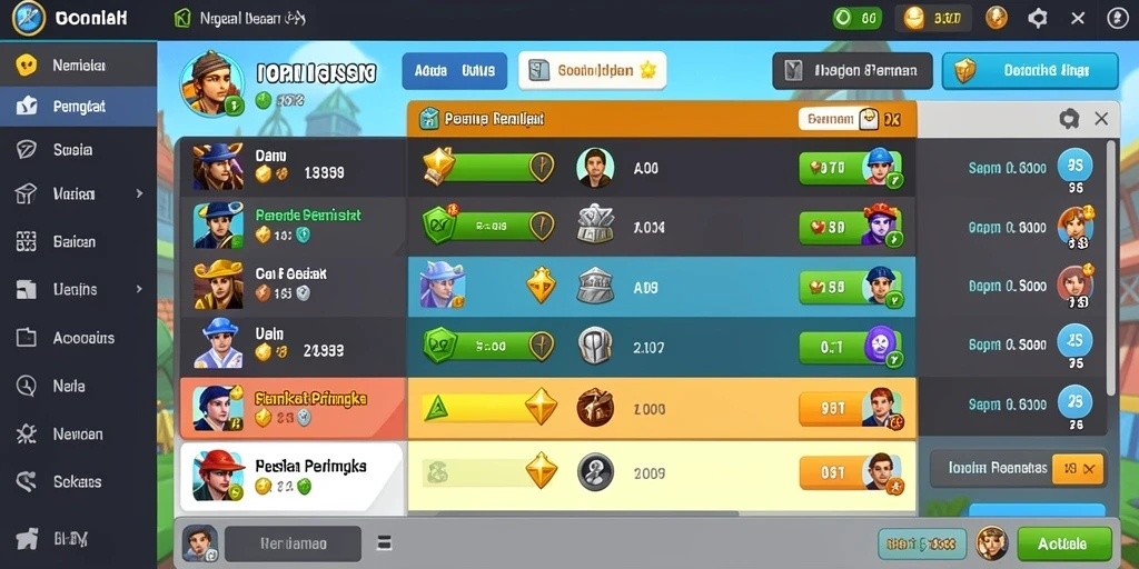 Gameplay seru dengan tantangan menarik di setiap level.