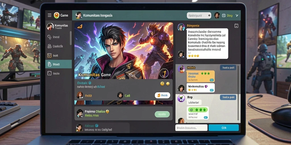 Pertarungan epik melawan monster yang menantang.